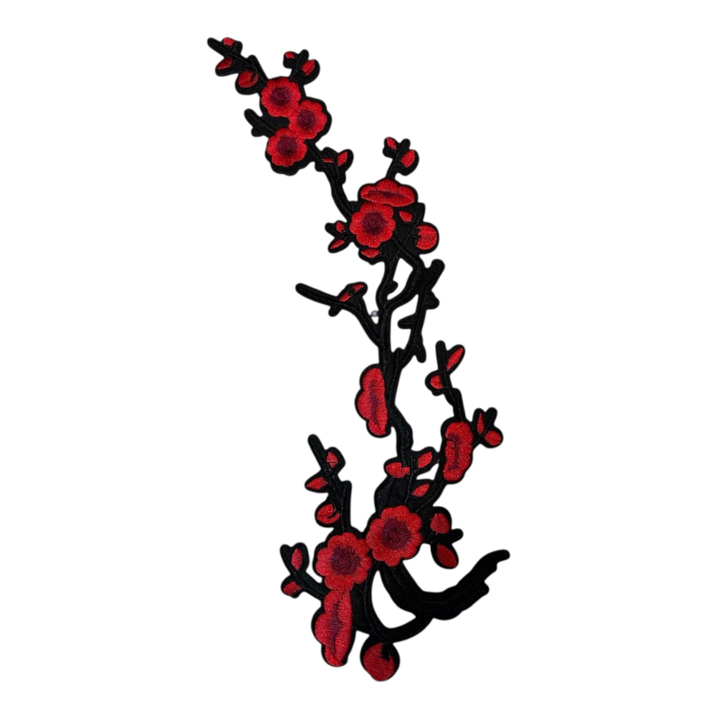Embroided Iron On Flower Bail