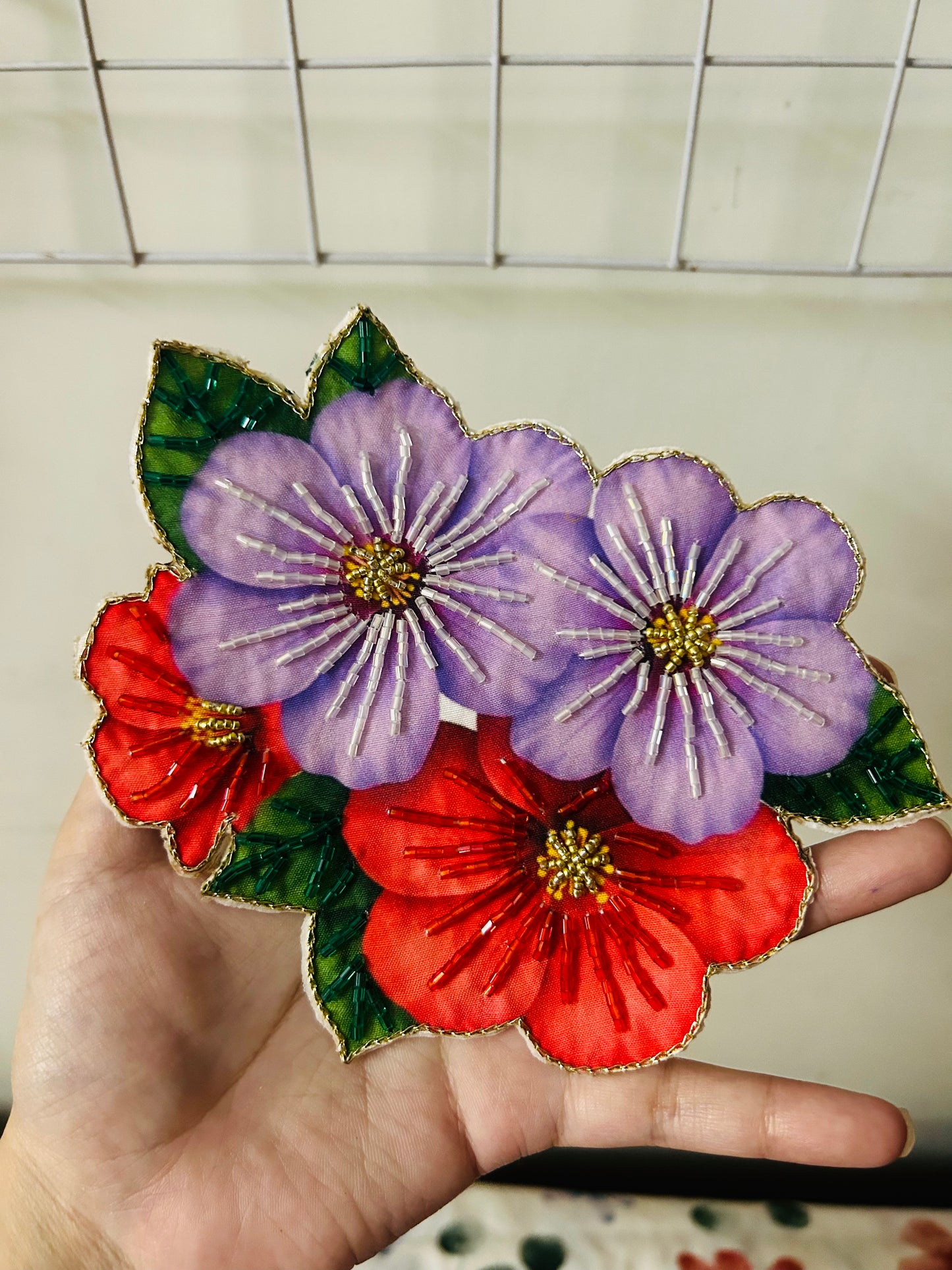 Embellished Flower Bunch