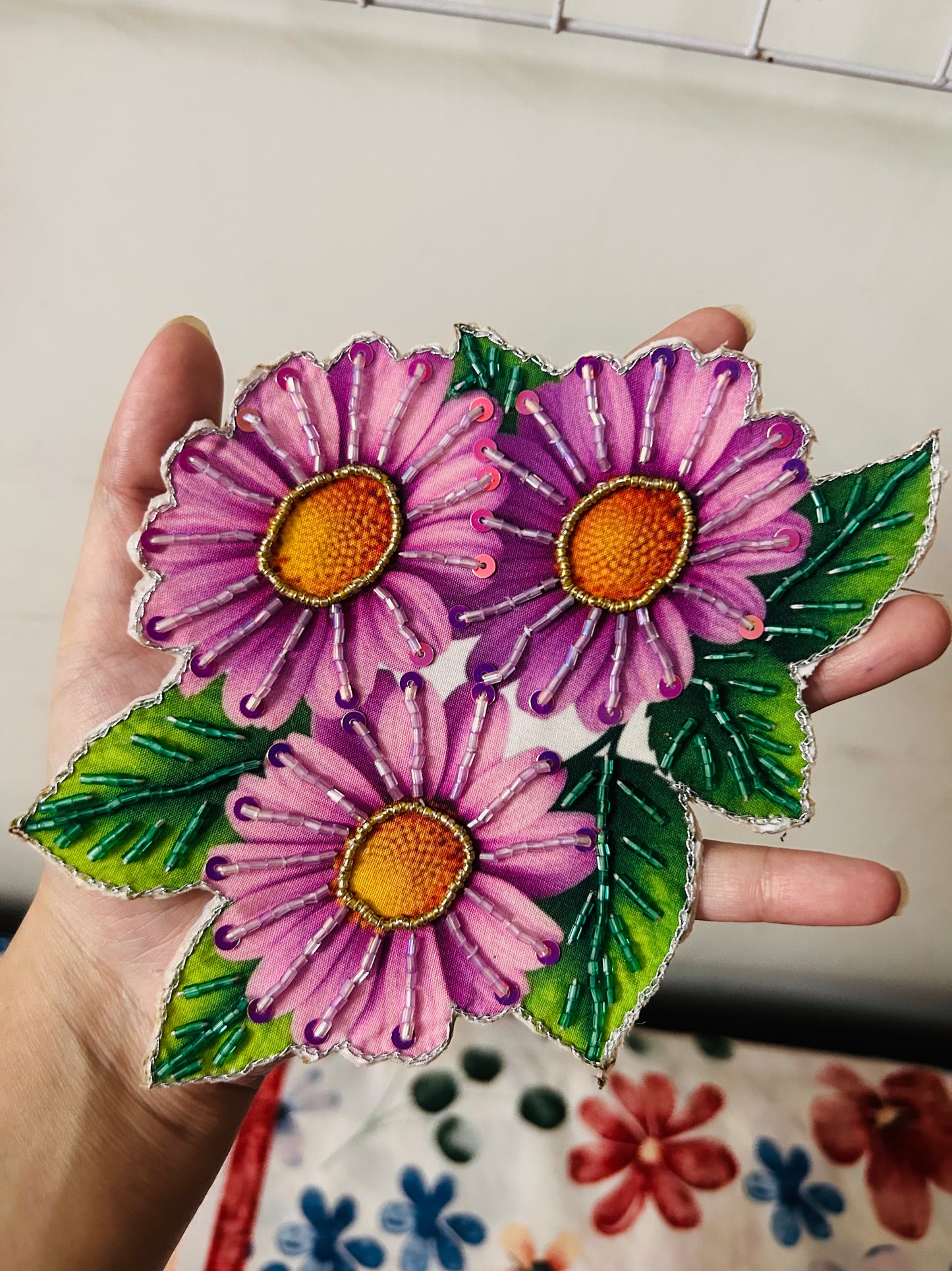 Embellished Flower Bunch