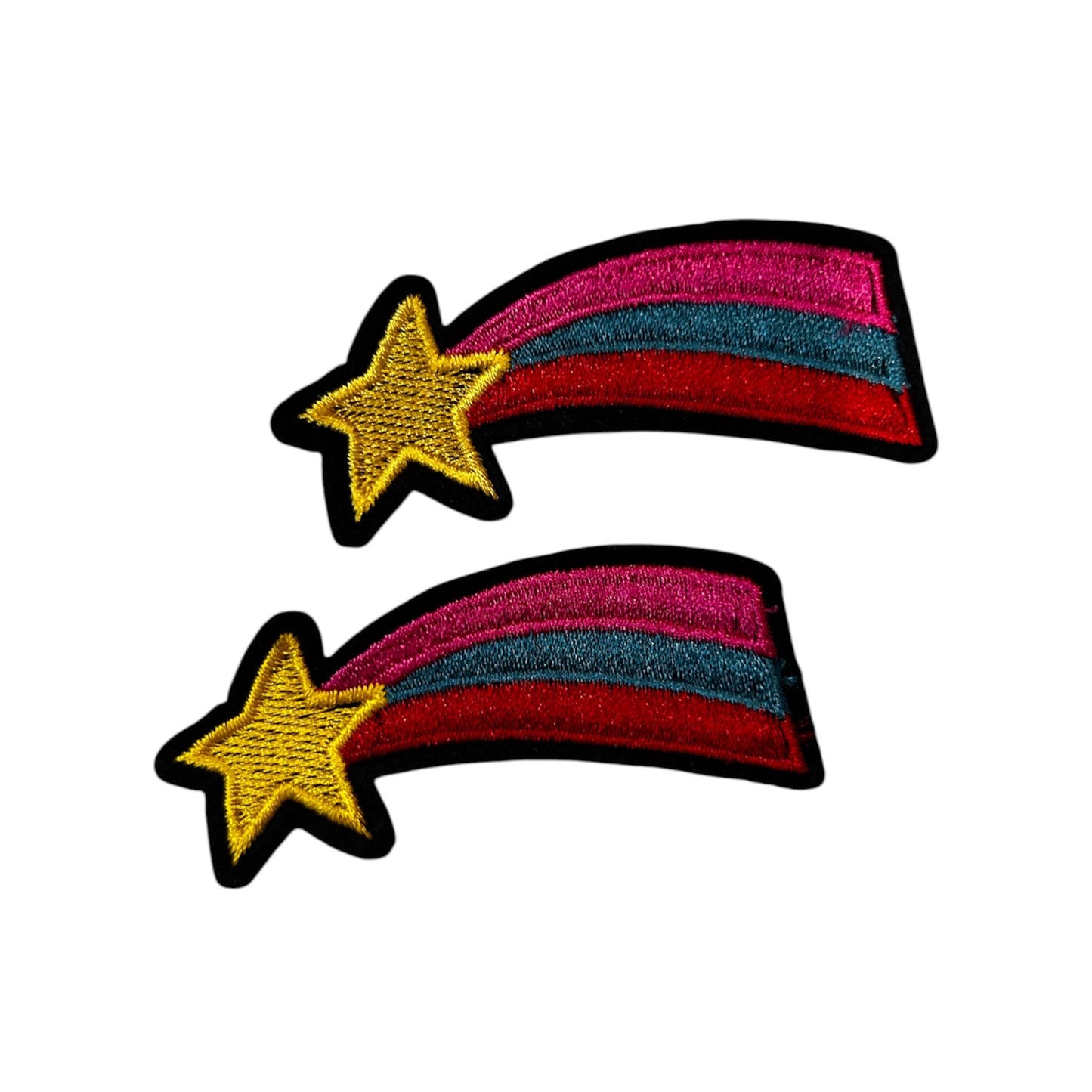 Heat Transfer Shooting Star Patch (Pack of 2)