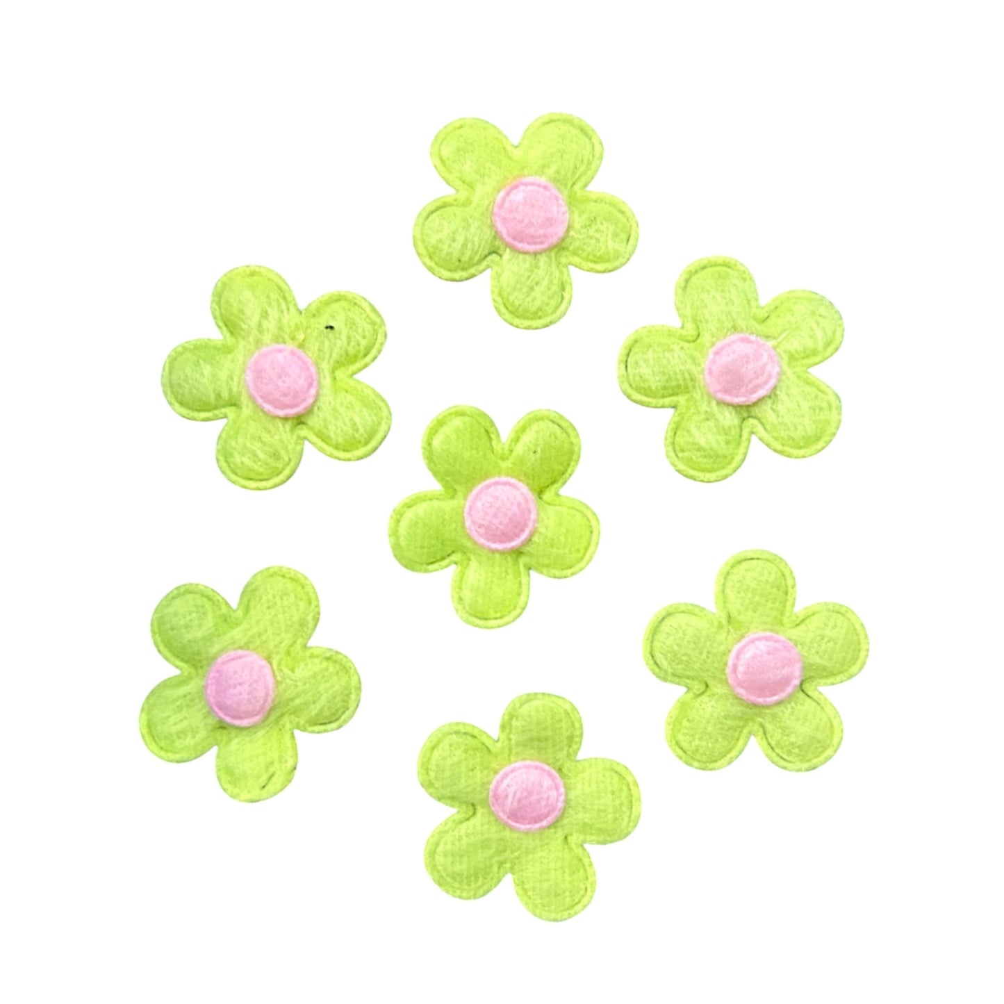 Fabric Flowers Patch (Pack of 10)