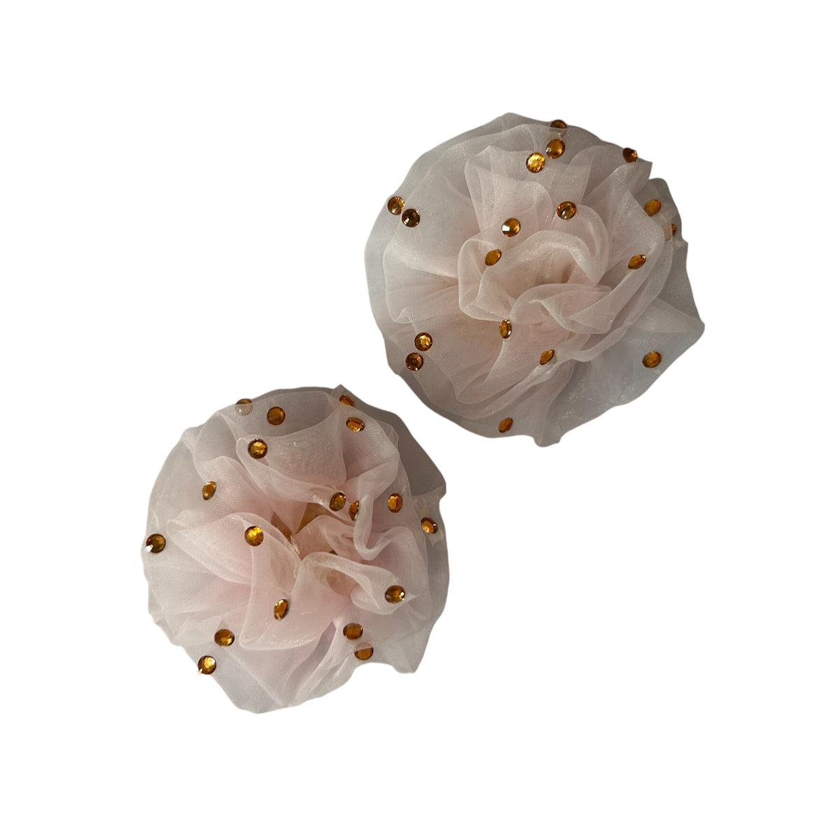 Organza Flowers (Pack of 2)