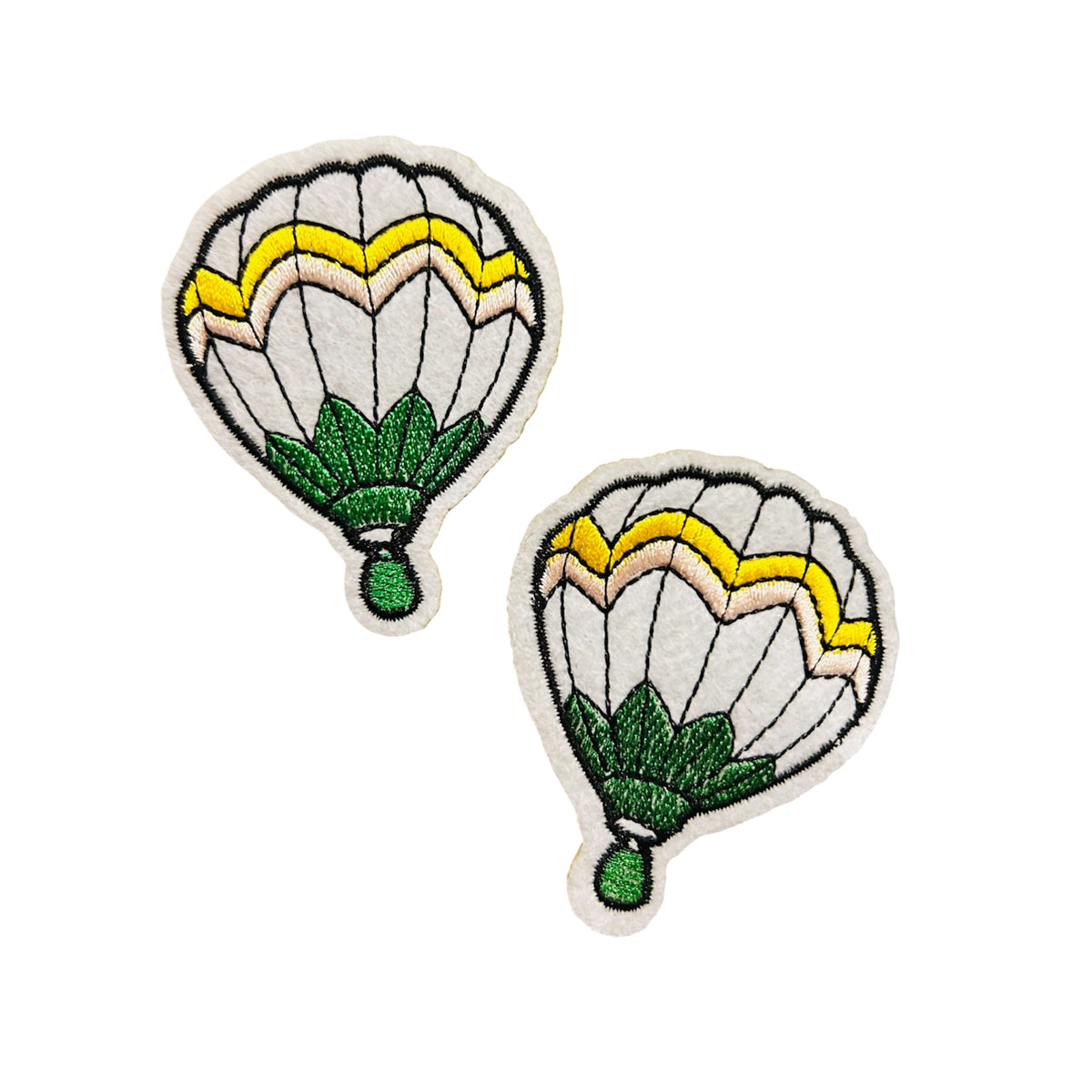 Embroided Iron on Parachute Patch (Pack of 2)