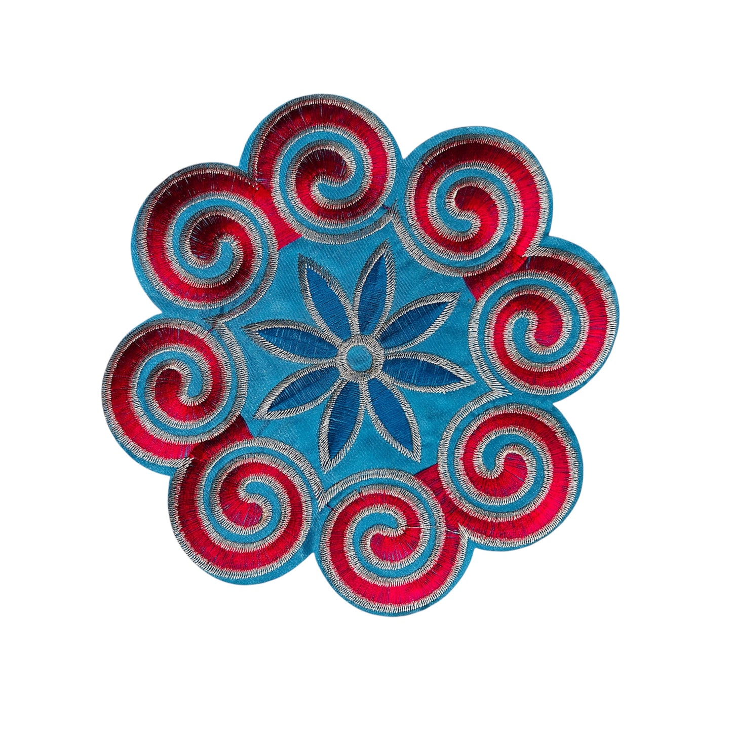 Embroided Iron On Motif Patch