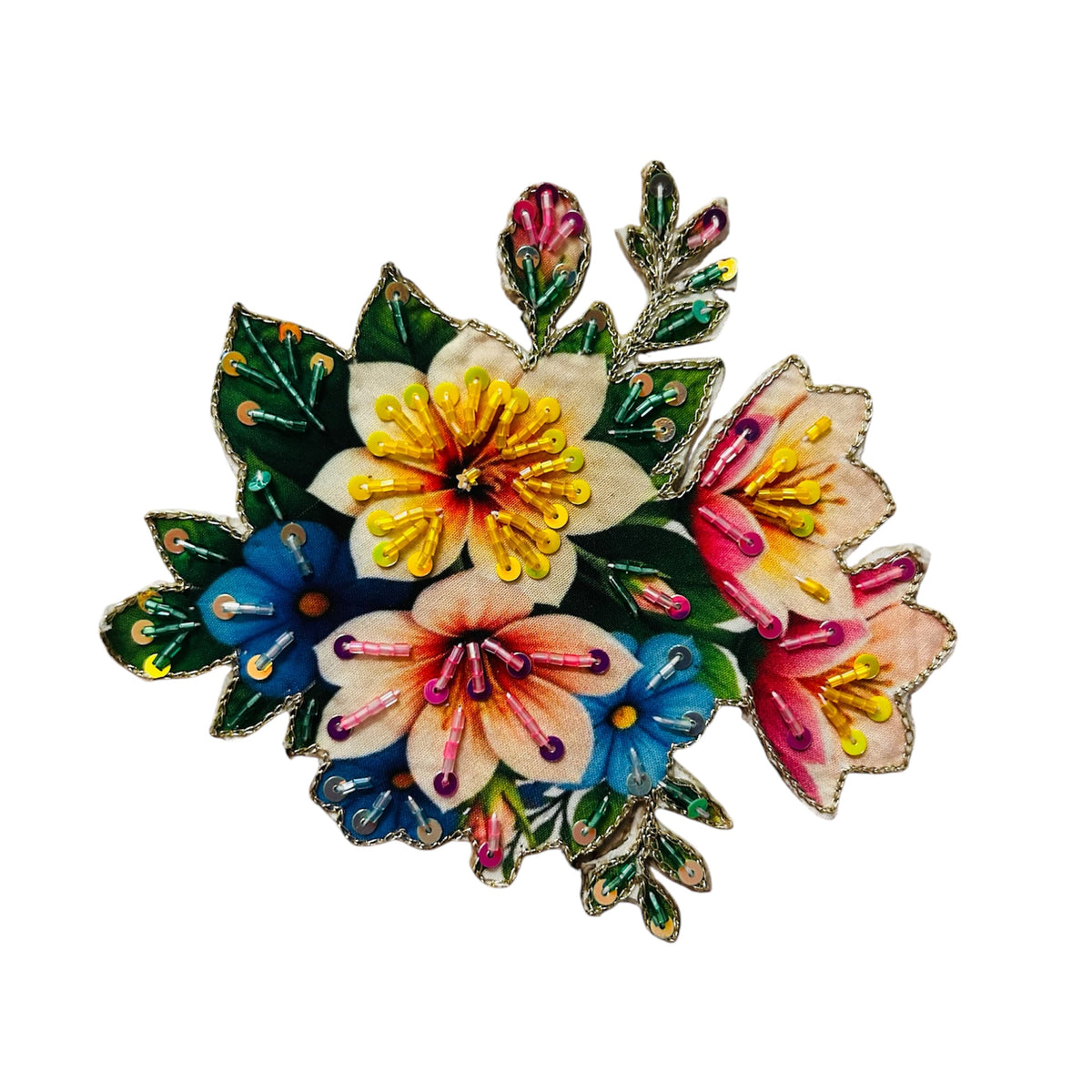 Embellished Flower Bunch