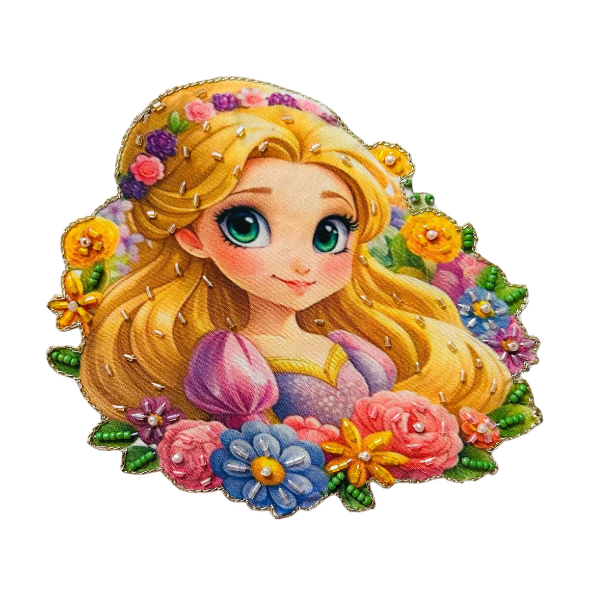 Embellished Rapunzel Patch