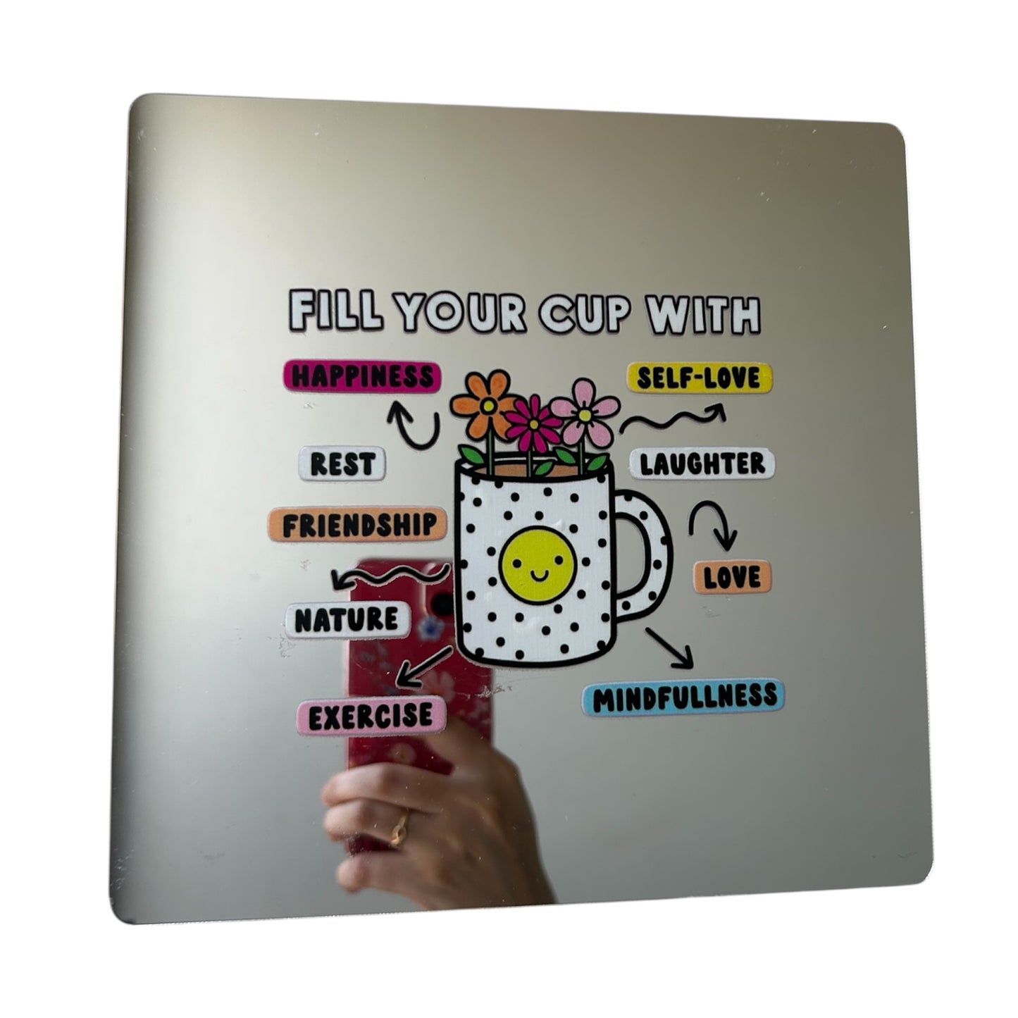 Wall Decor Mirror (Pack of 2)