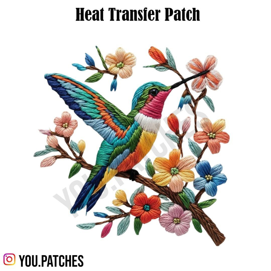 Heat Transfer Bird Patch