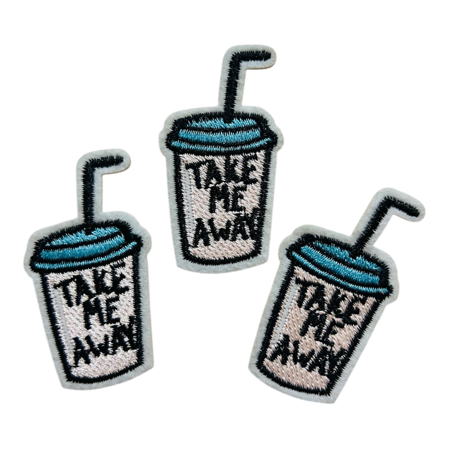 Iron On Juice Cup Patch (Pack of 3)