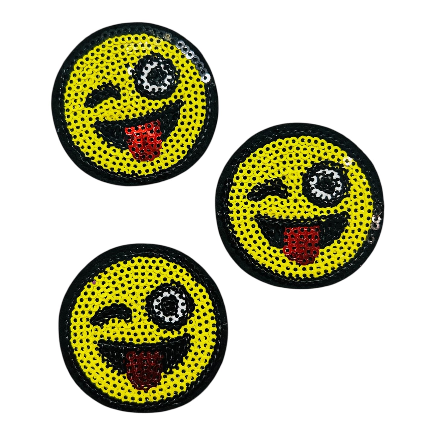 Iron On Emoji Patch (Pack of 3)