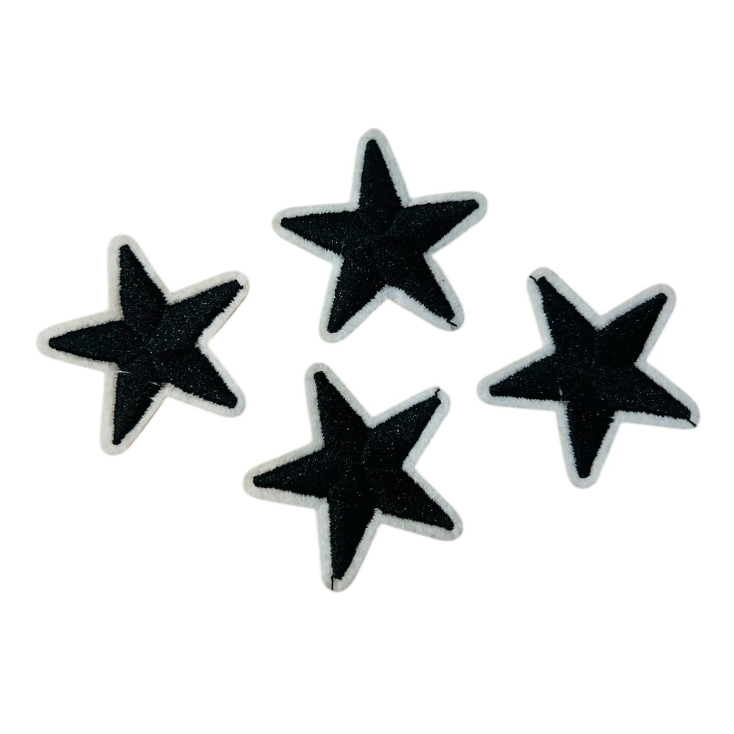 Iron On Embroided Stars (Pack of 10)