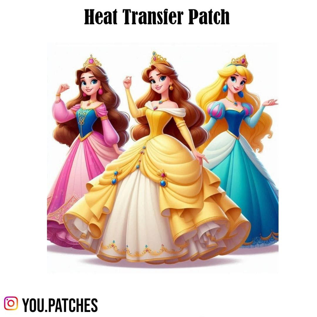 Heat Transfer Princess Patch