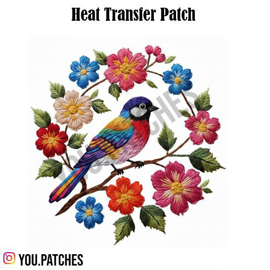 Heat Transfer Bird Patch