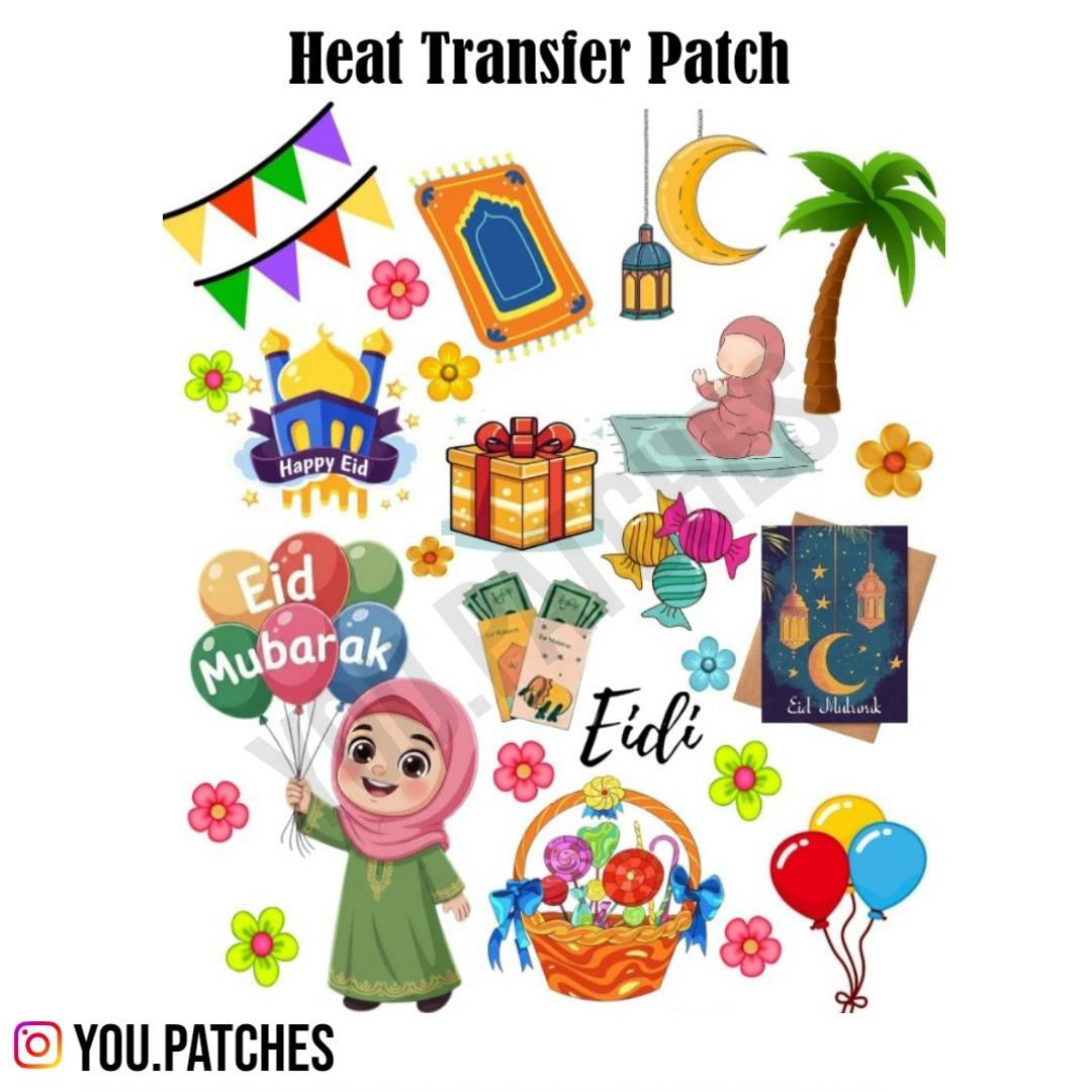 Heat Transfer Eid Deal (For Girls)
