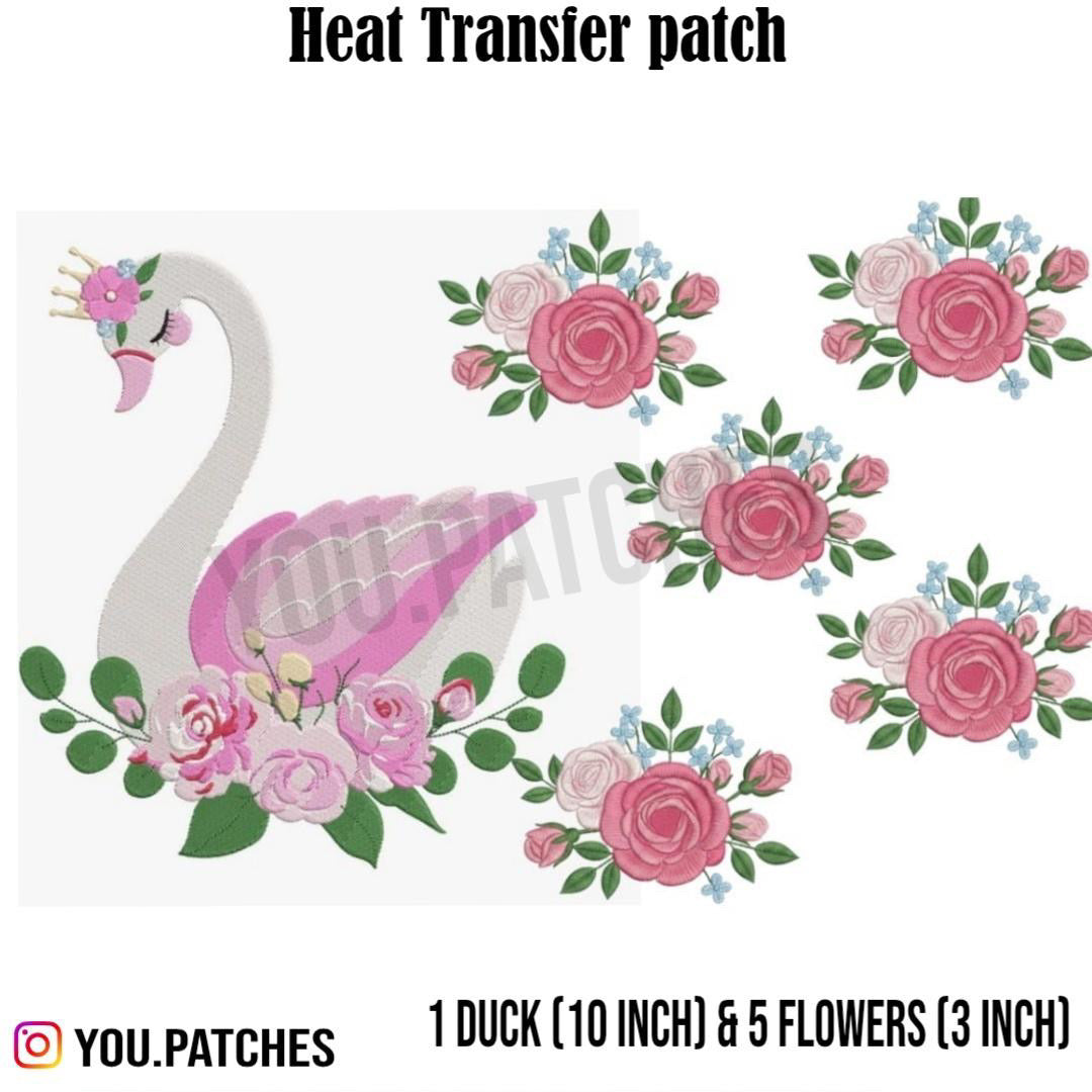 Heat Transfer Flower Deal