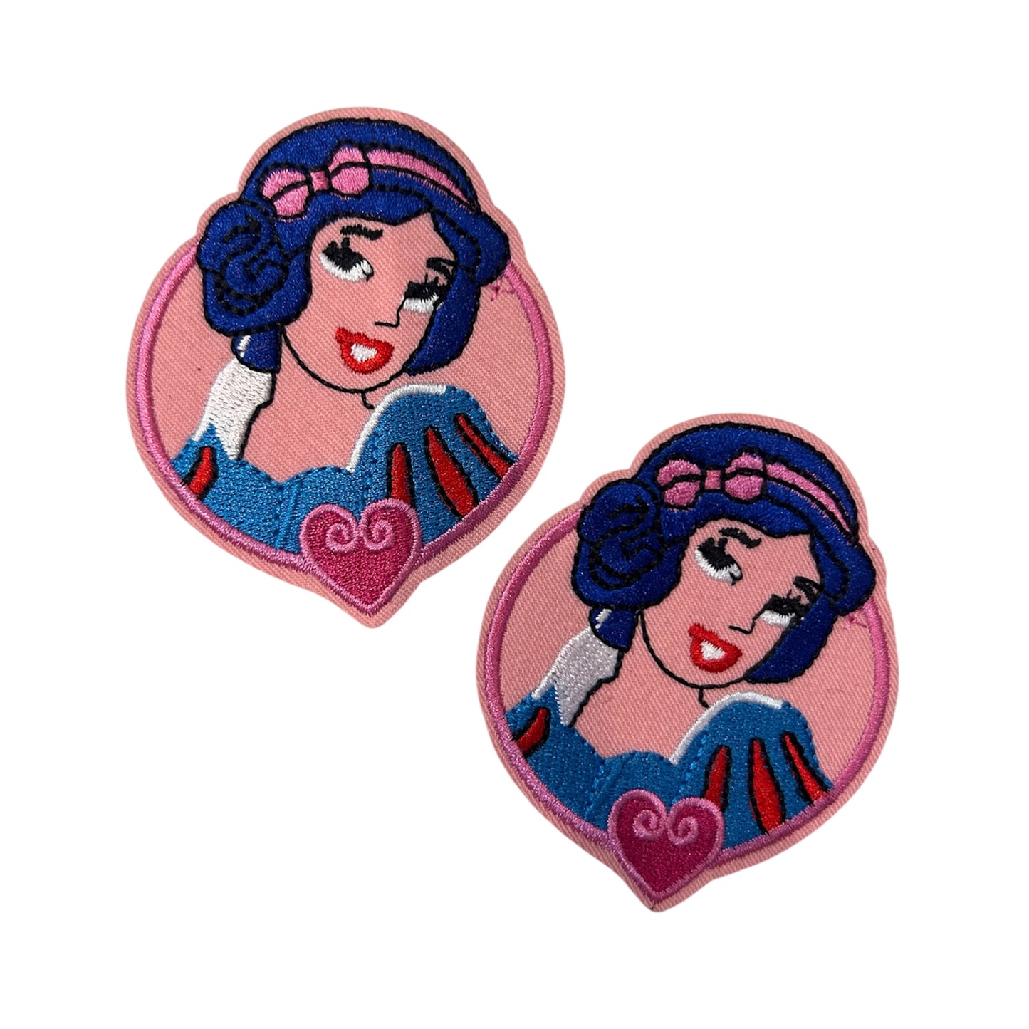 Embroided Snow White Patch (Pack of 2)
