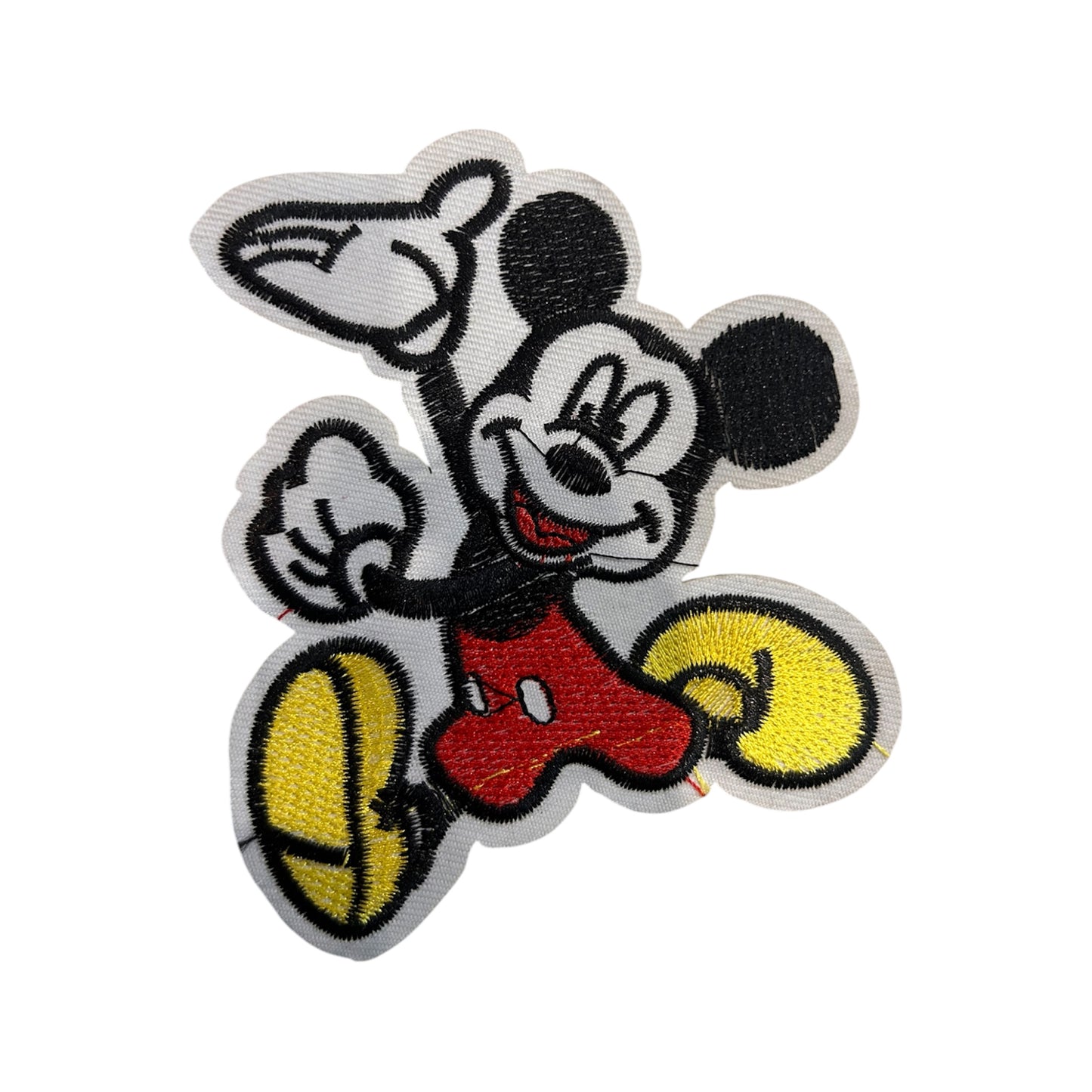 Embroided Iron On Mickey Patch