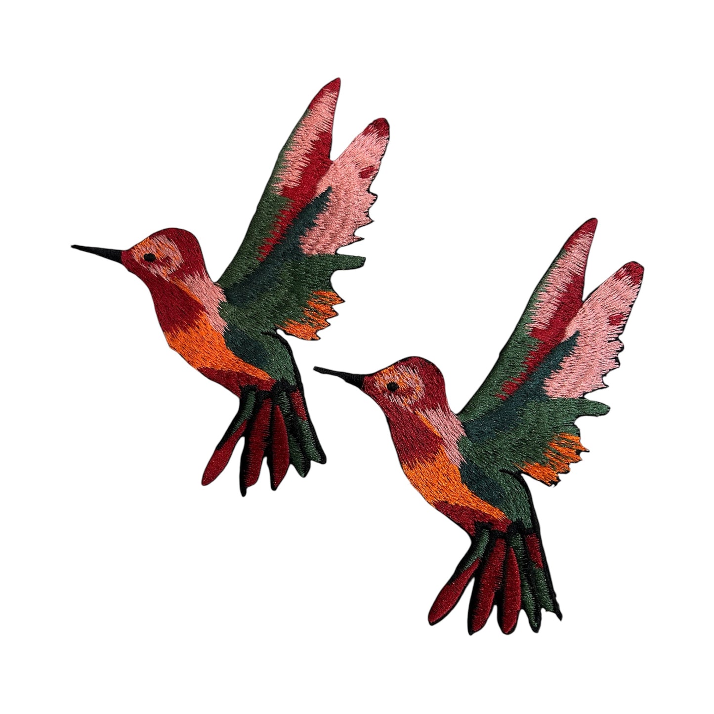 Embroided Birds Patch (Pack of 2)