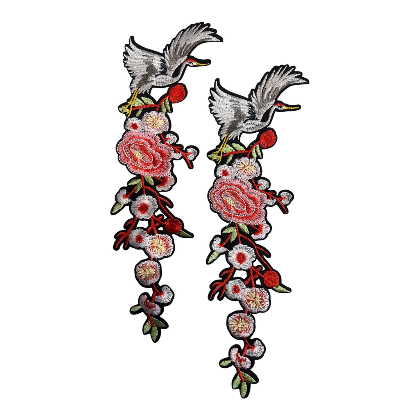 Embroided Flower Bail (Pack of 2)
