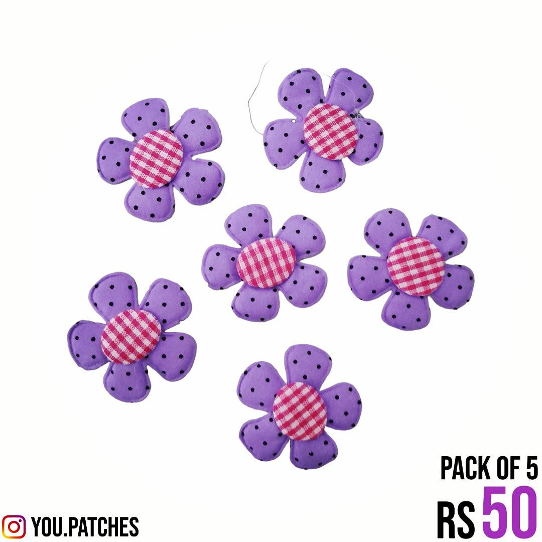 Flowers Patch (Pack of 5)