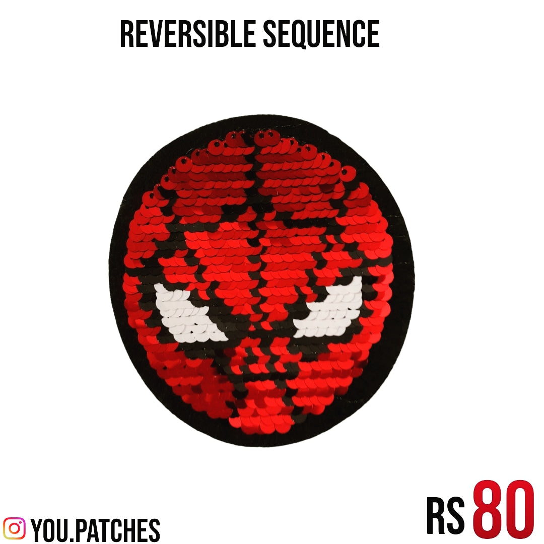 Reversible Sequence Spiderman Patch