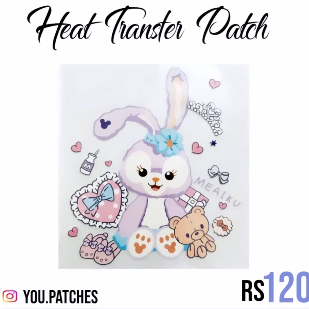 Heat Transfer Bunny Patch