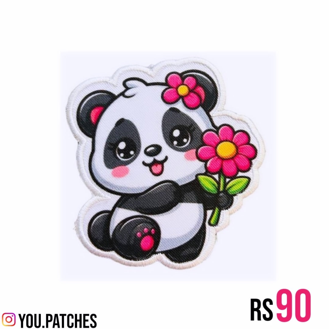 Stick-on Baby Panda Patch