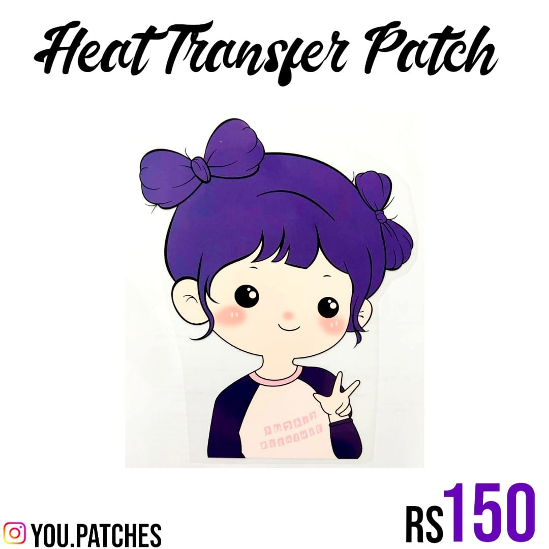 Heat Transfer Doll Patch