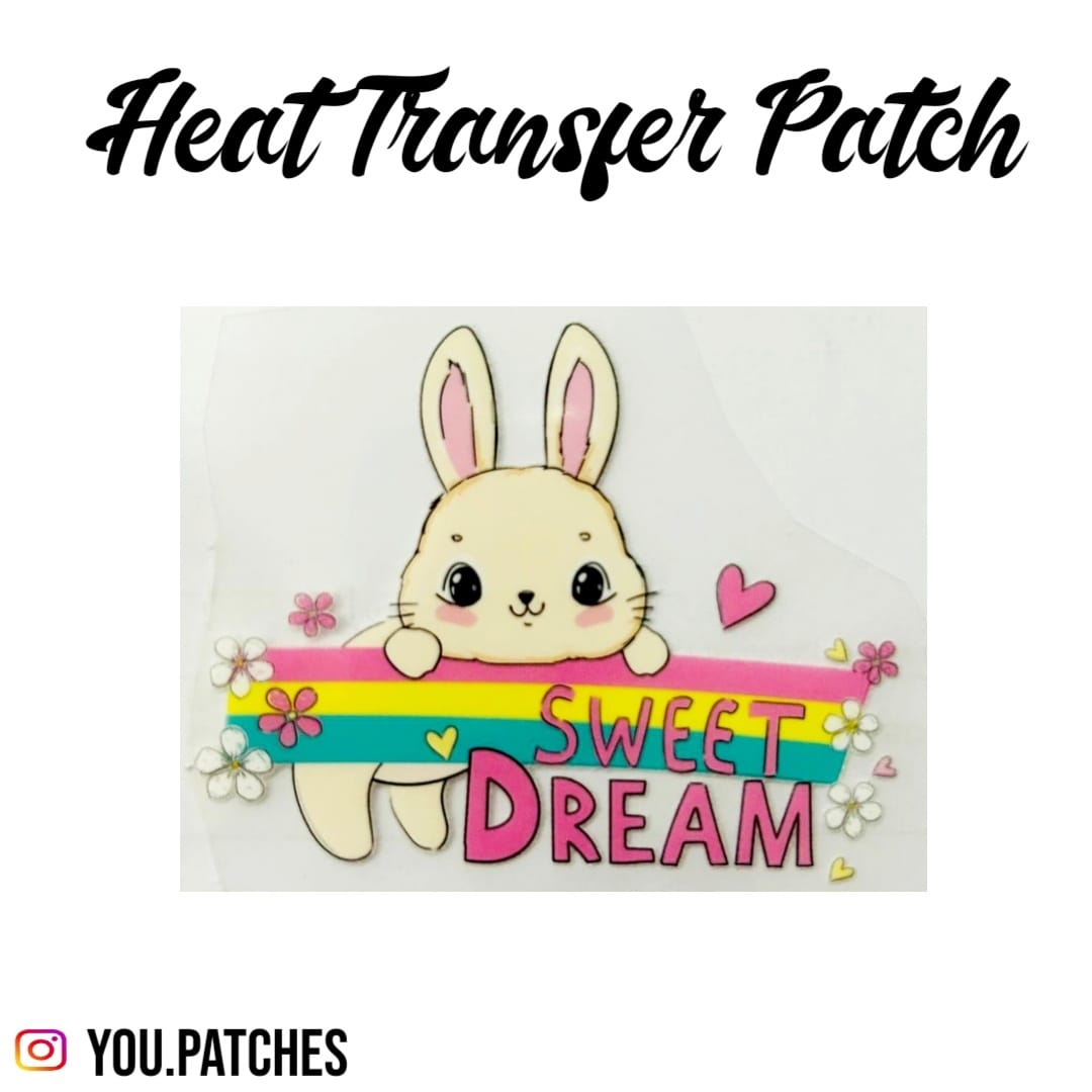 Heat Transfer Bunny Patch