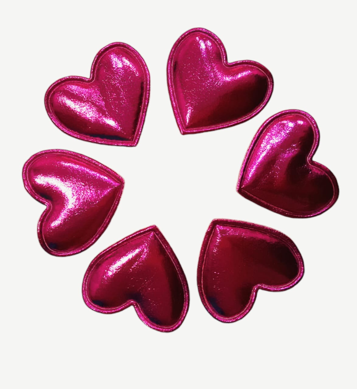 Padded Purple Hearts (Pack of 10)