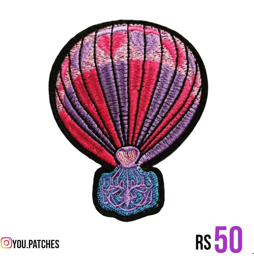 Embroided Hot Air Baloon Patch