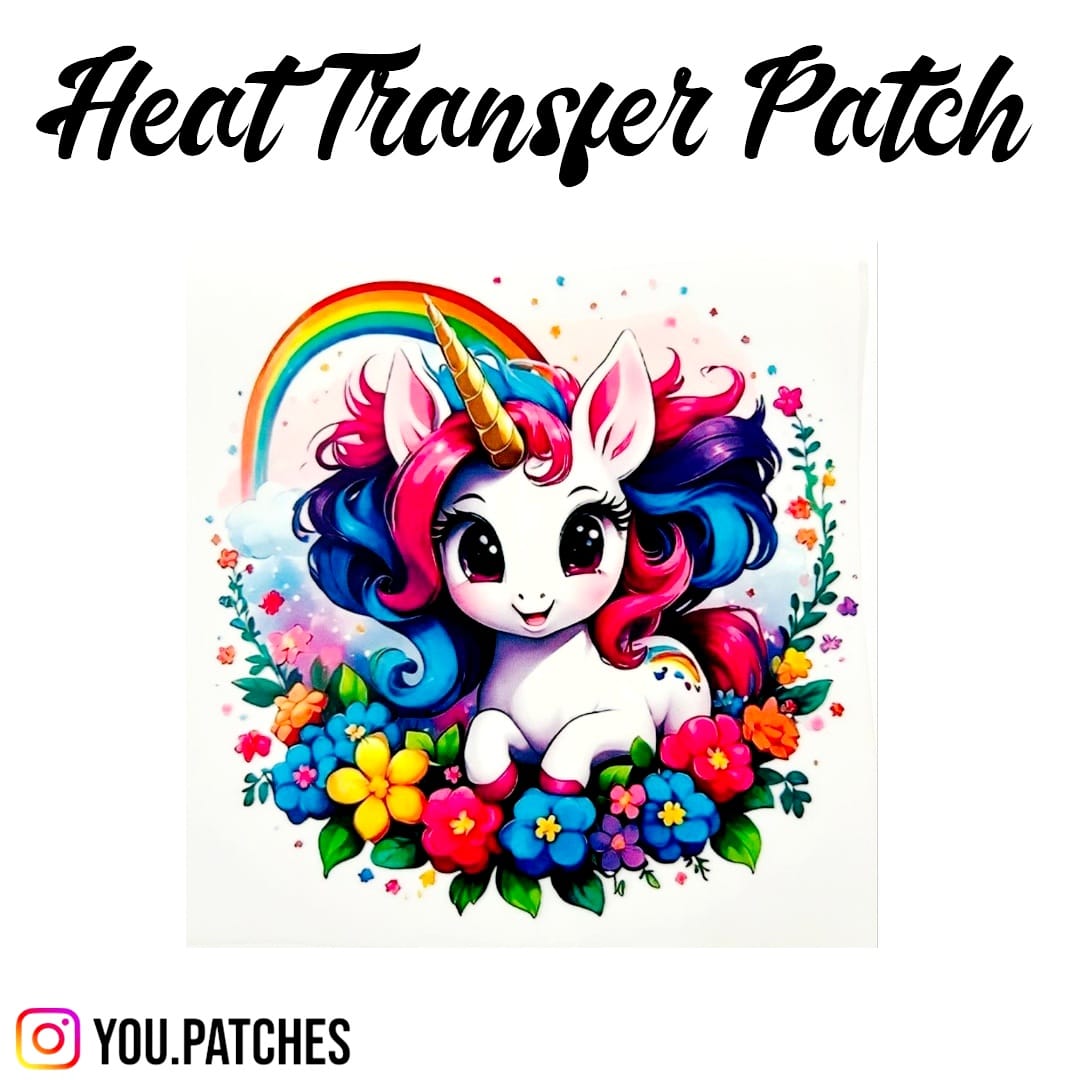 Heat Transfer Unicorn patch
