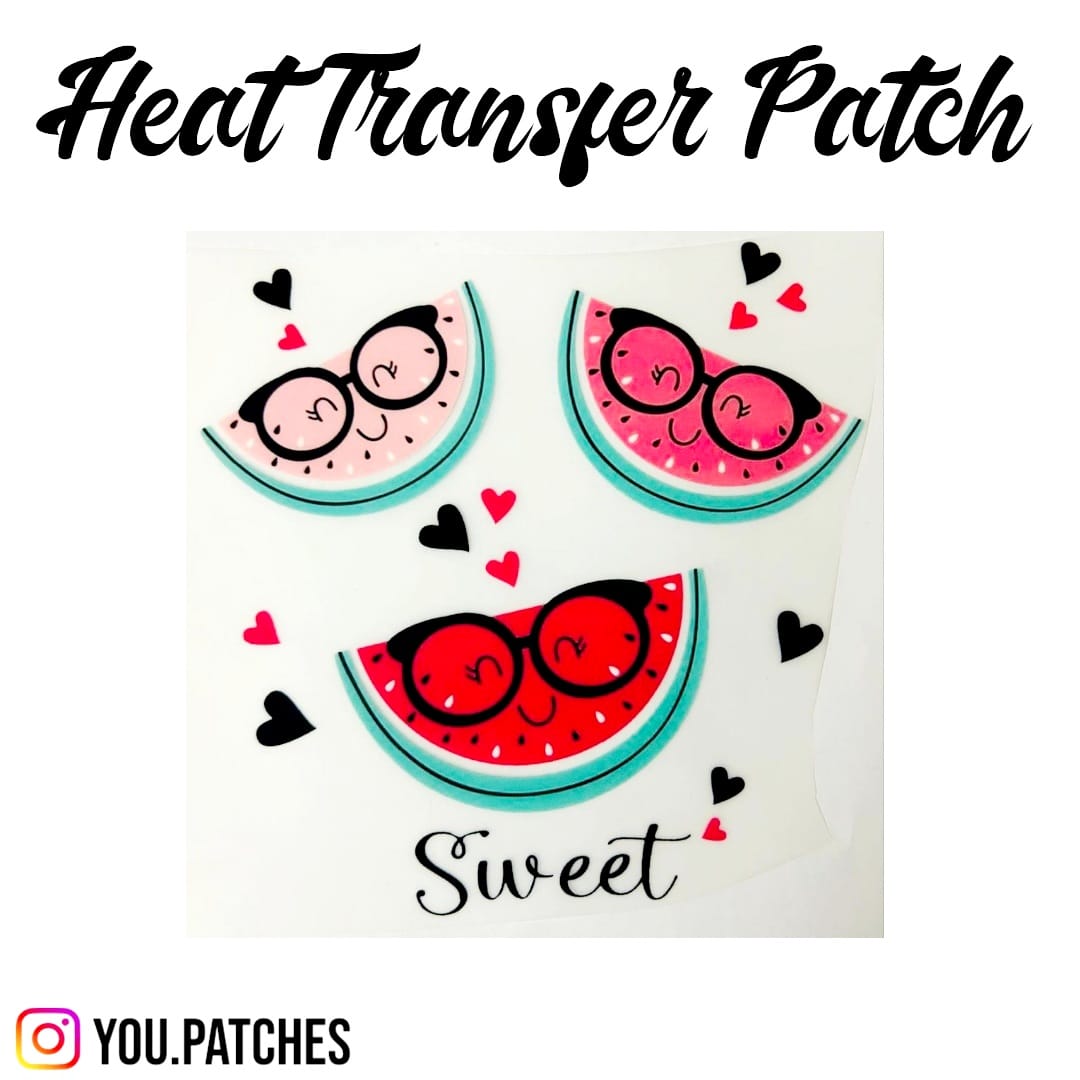 Heat Transfer Sweet Patch