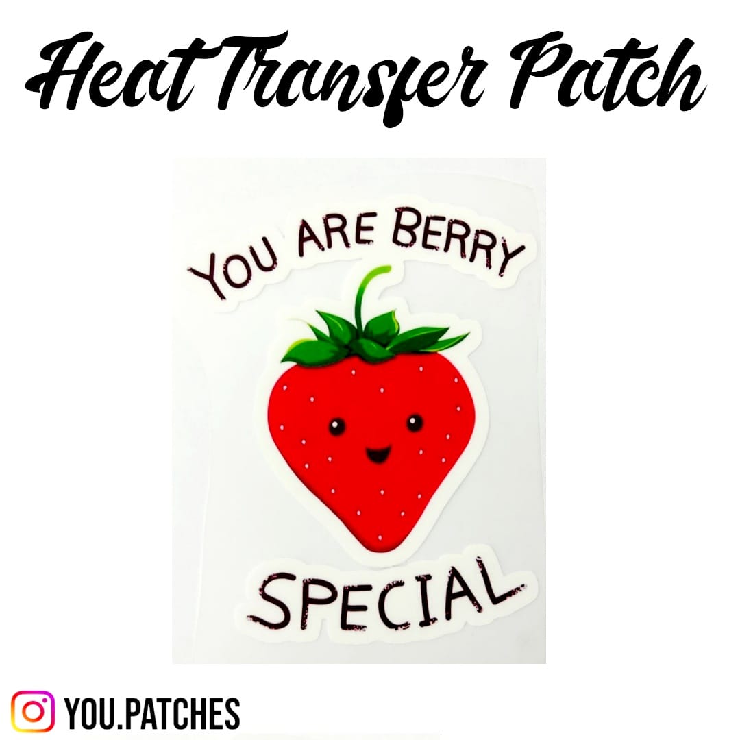 Heat Transfer Strawberry Patch