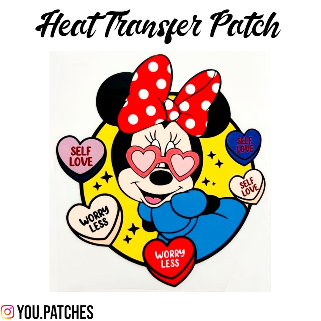 Heat Transfer Minnie Patch
