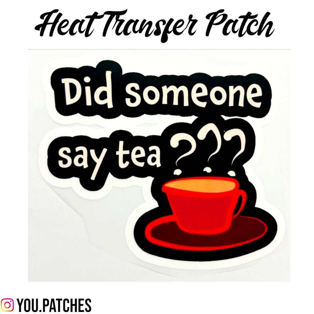 Heat Transfer Writing Patch