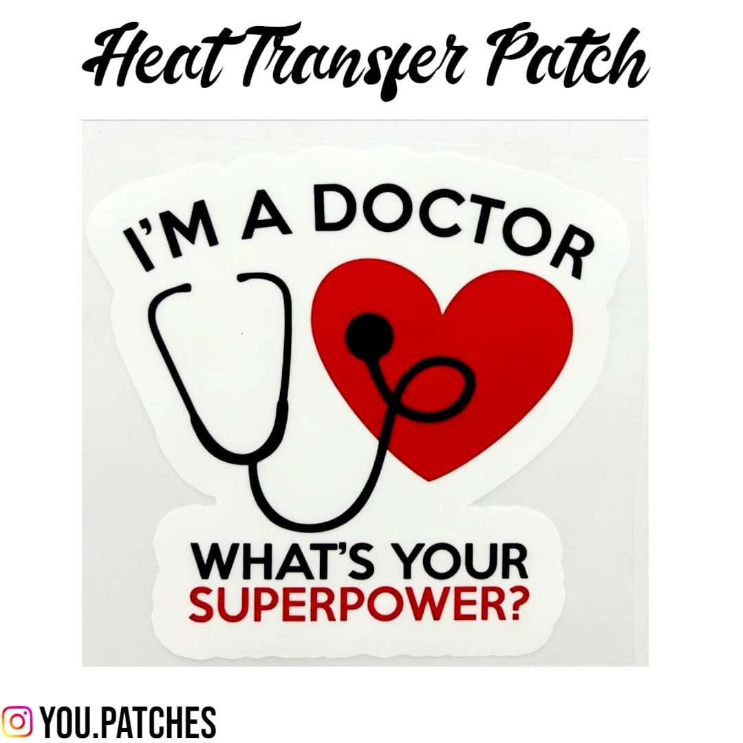 Heat Transfer Writing Patch