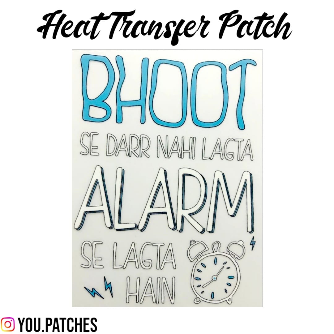 Heat Transfer Writing Patch