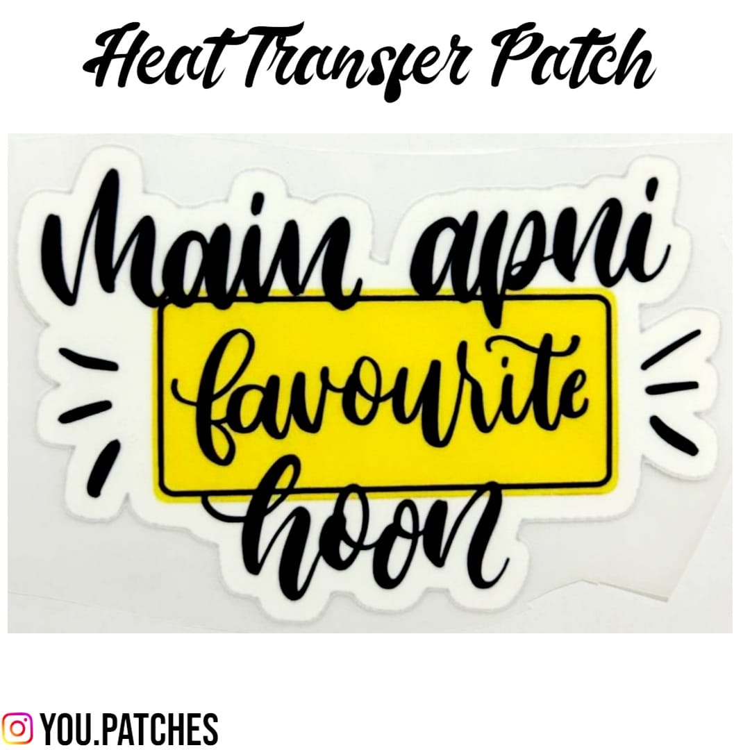 Heat Transfer Writing Patch