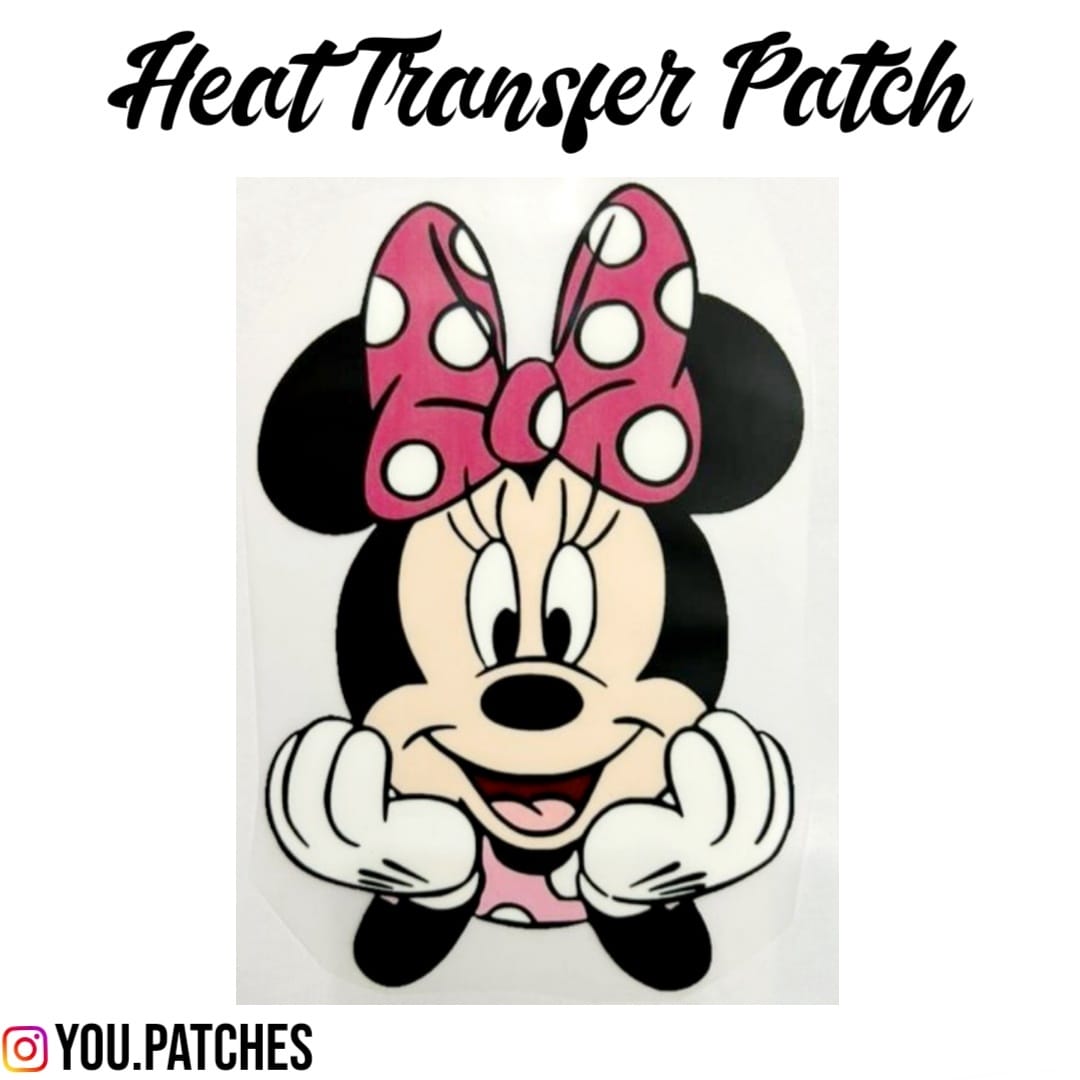Heat Transfer Minnie Patch