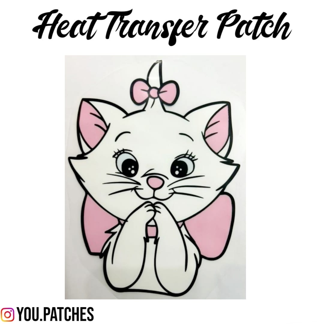 Heat Transfer Cat Patch