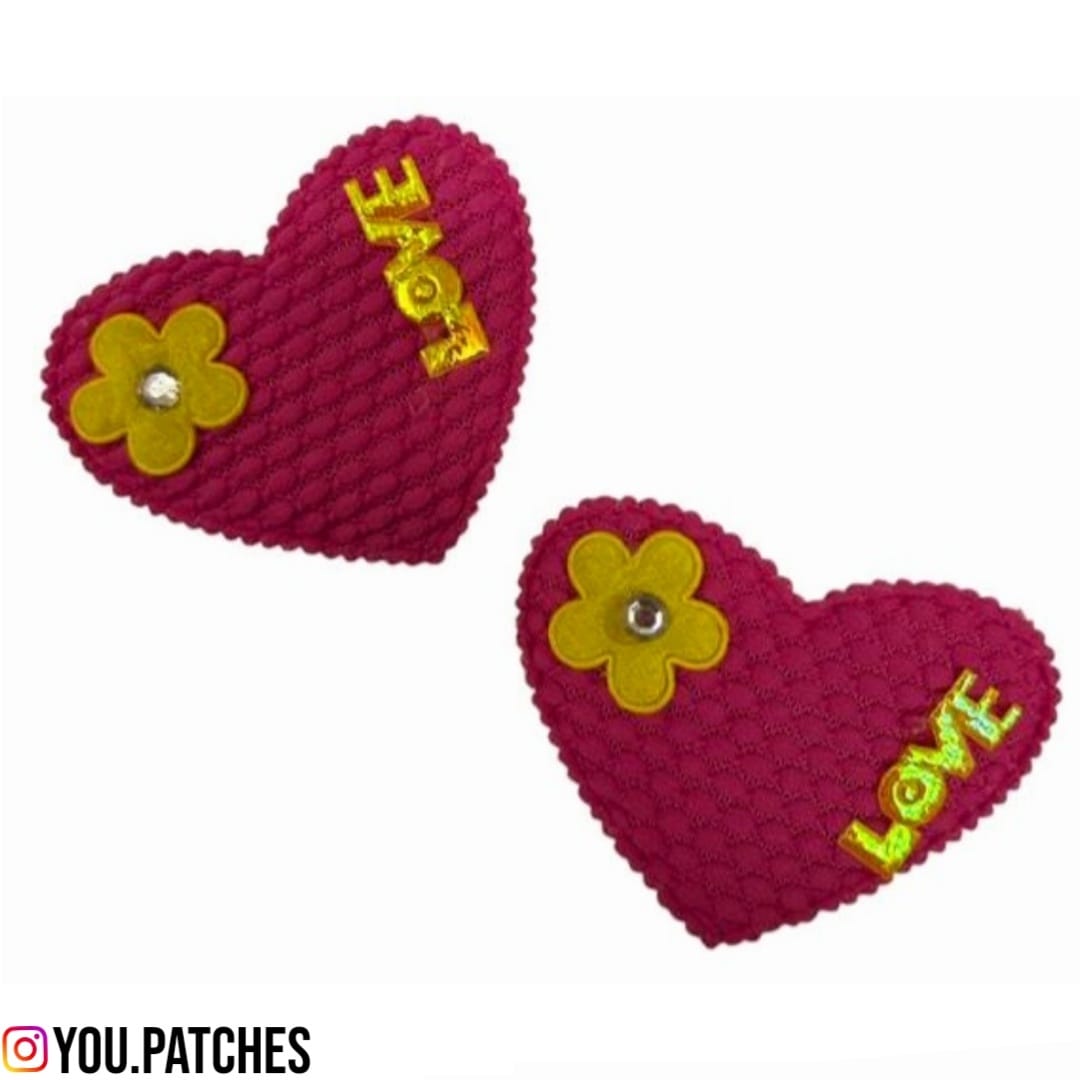 Foamic Heart Patch (Pack of 2)