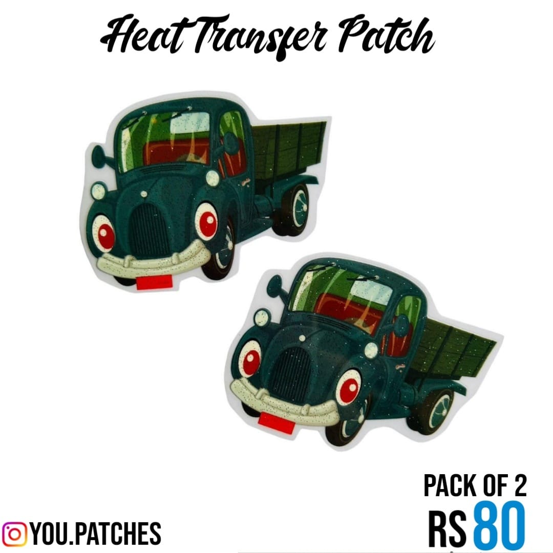 Heat Transfer Truck Patch (Pack of 2)