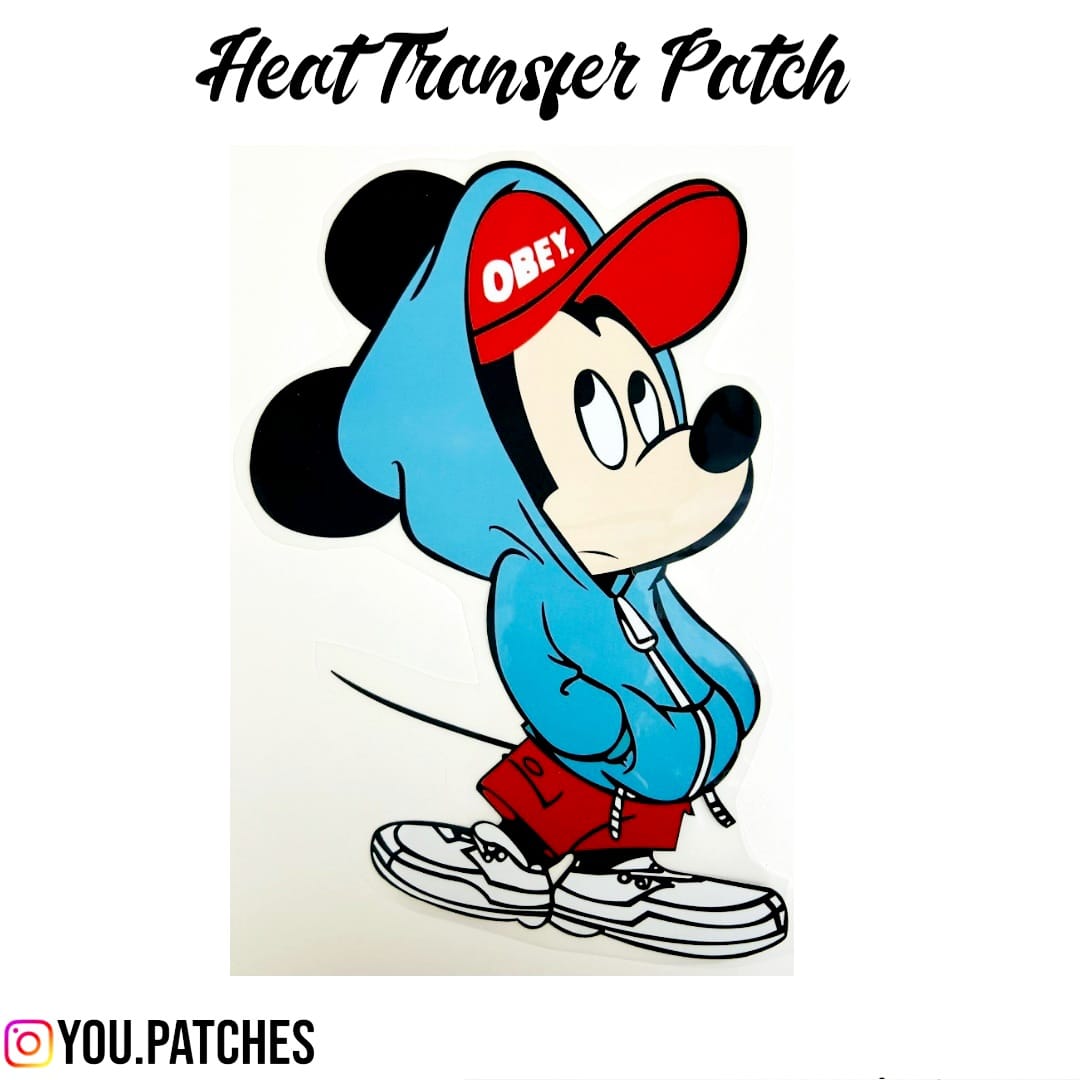 Heat Transfer Mickey Mouse Patch