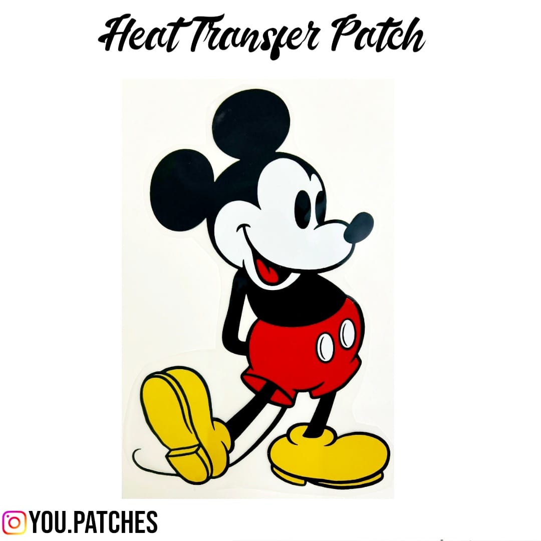Heat Transfer Mickey Patch