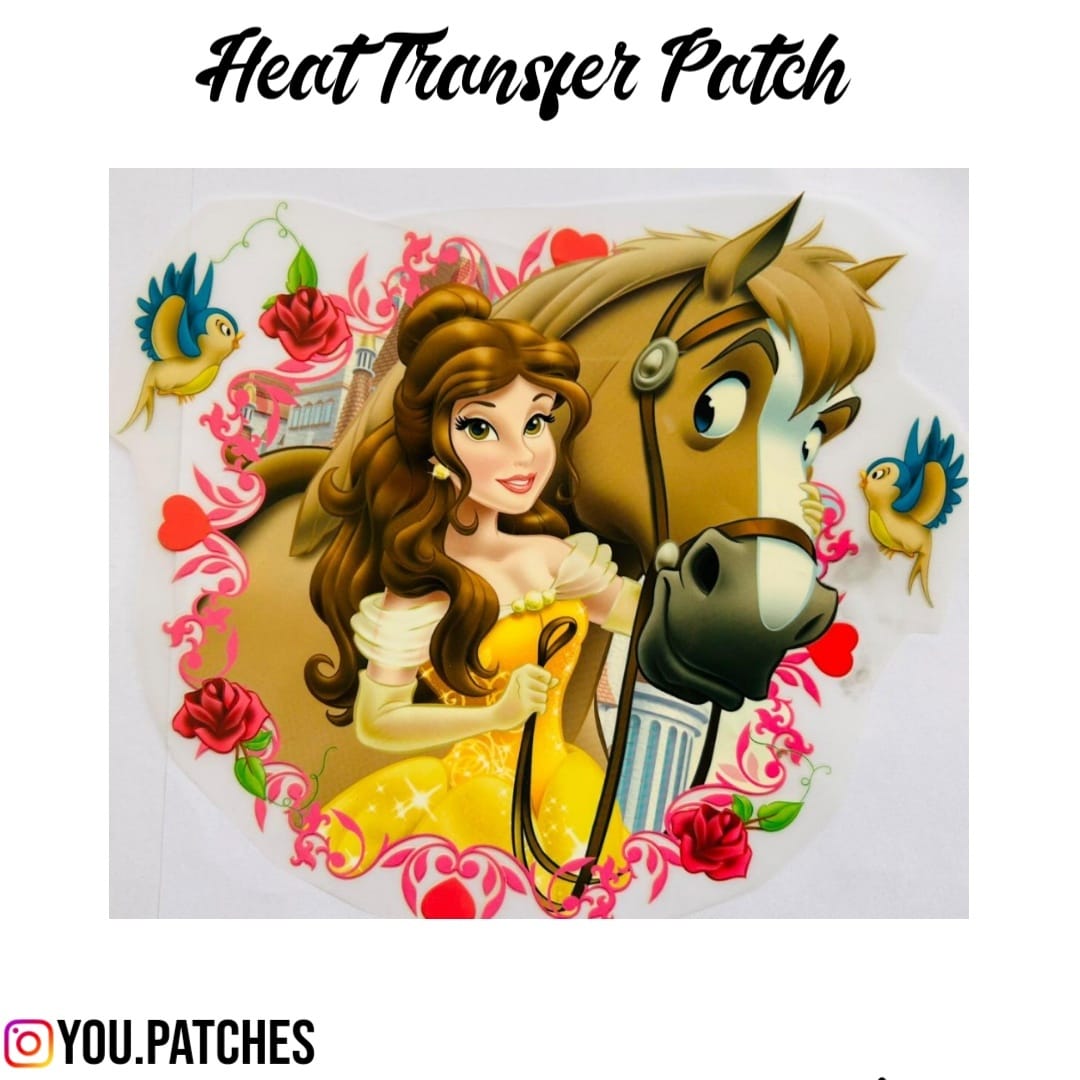 Heat Transfer Princess Patch