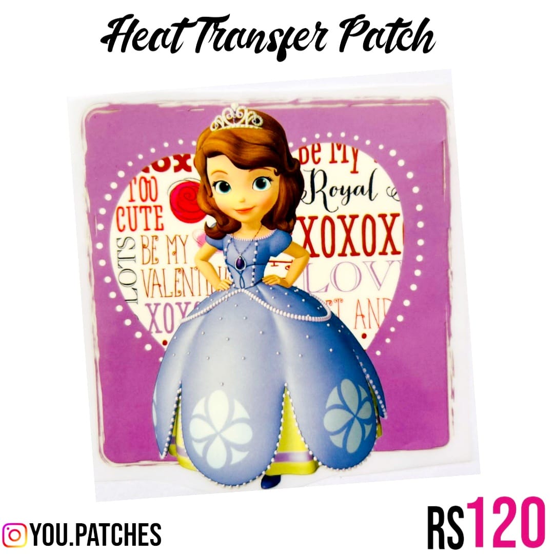Heat Transfer Sofia Patch