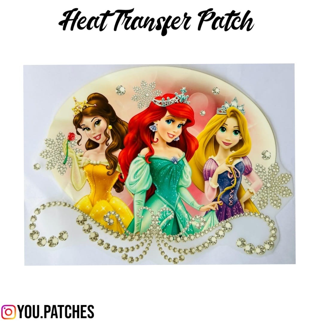 Heat Transfer Princess Patch