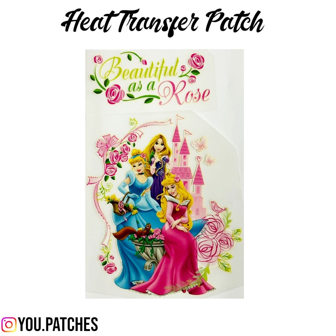 Heat Transfer Princess Patch