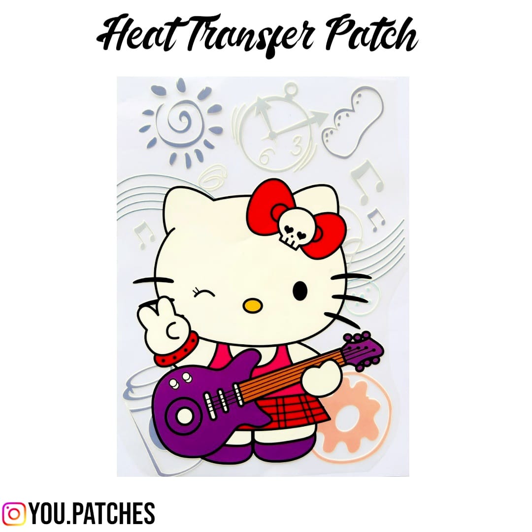 Heat Transfer Kitty Patch